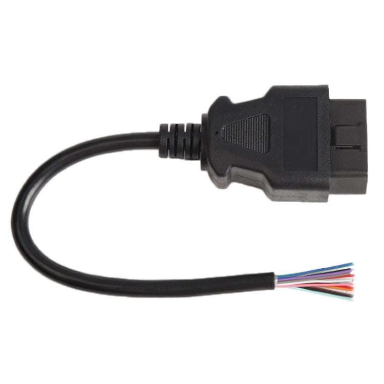 16PIN Male OBD Cable Opening Line OBD 2 Extension Cable for Car Diagnostic Scanner, Cable Length:...