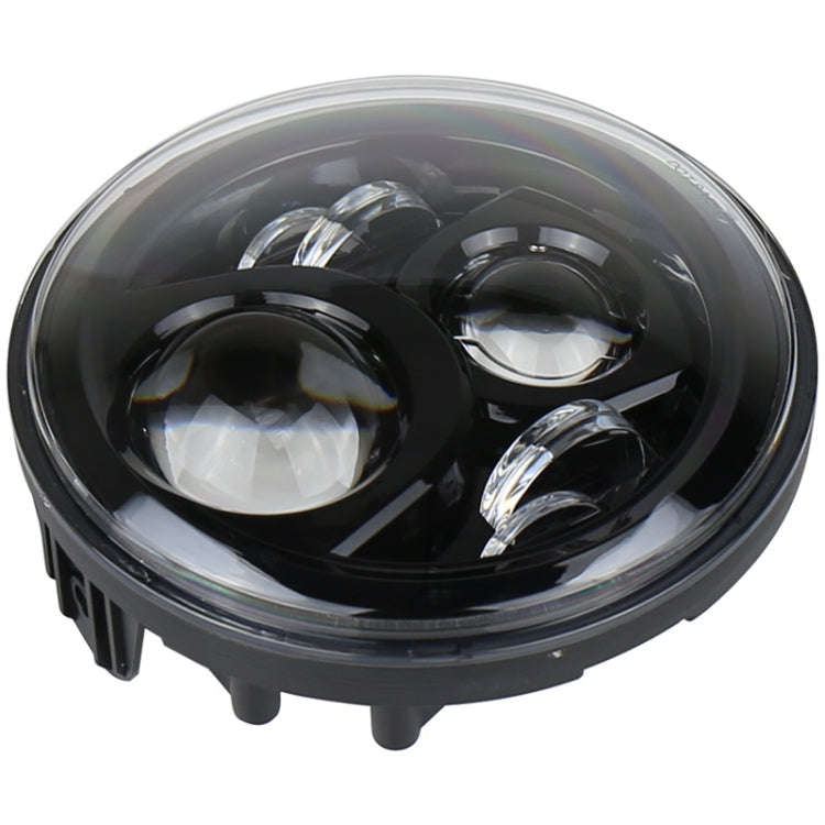 7 inch Round LED Motorcycle Headlight Modified Spotlight for Honda (Silver)