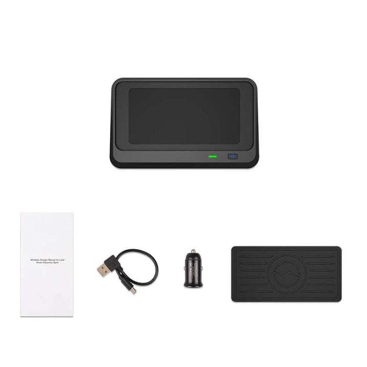 Car Qi Standard Wireless Charger 10W Quick Charging for 2015-2019 Land Rover Discovery Sport, Lef...