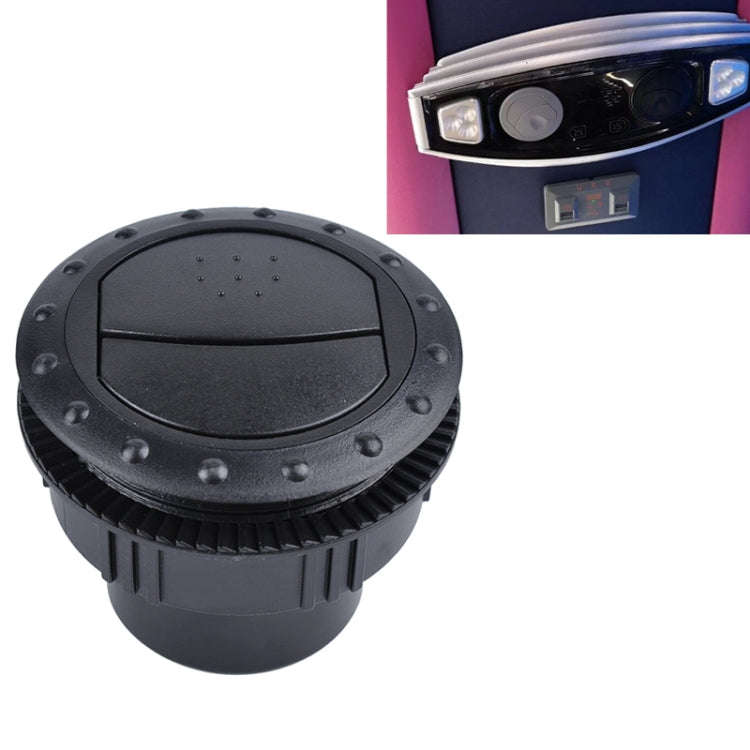 Universal 60mm Round AC Air Outlet Vent for RV Bus Boat Yacht Auto Air Conditioner Vent Replaceme...