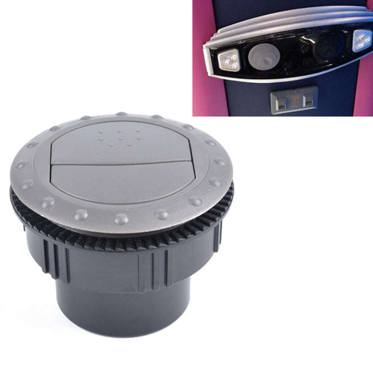 Universal 60mm Round AC Air Outlet Vent for RV Bus Boat Yacht Auto Air Conditioner Vent Replaceme...