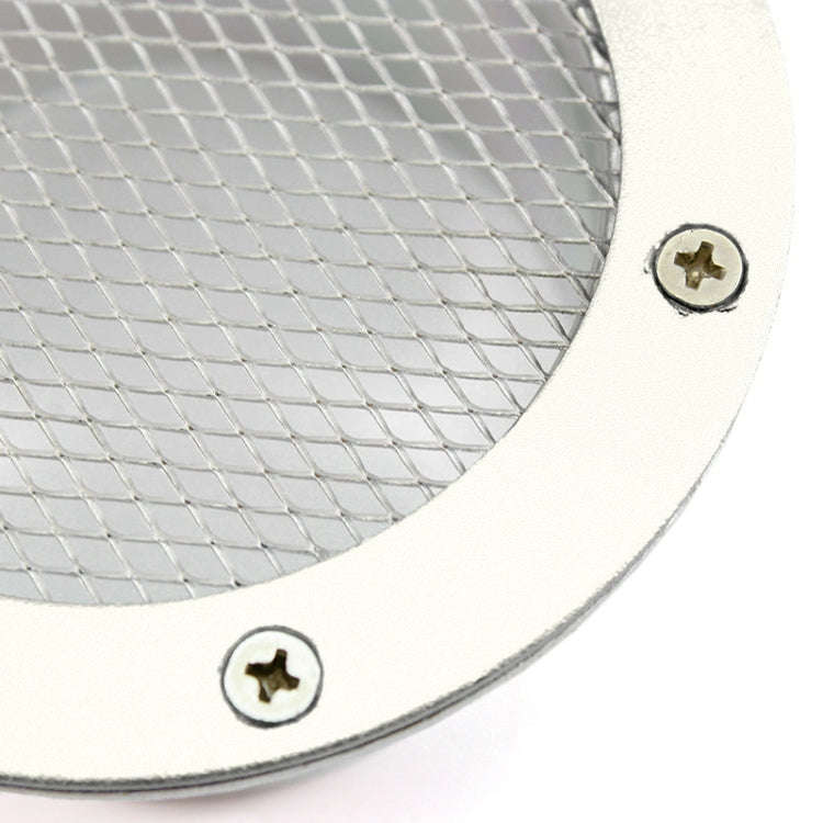 XH-UN017 Car Universal Modified Aluminum Air Inlet Decoration (Silver)