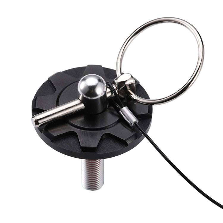 XH-6041 Car Universal Modified Aluminum Alloy Engine Hood Lock Cover(Black)