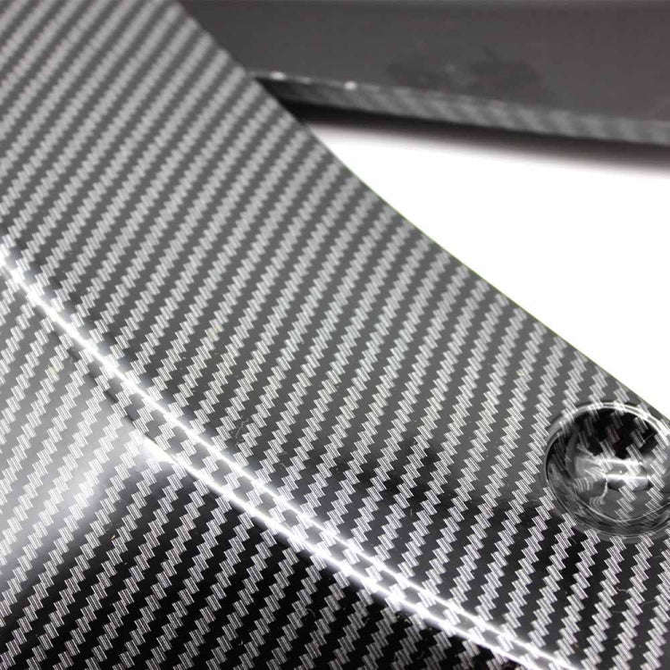 XH-6134 Carbon Texture Car Universal Modified Rear Spoiler Anti-collision Protector Bar Strip Gua...
