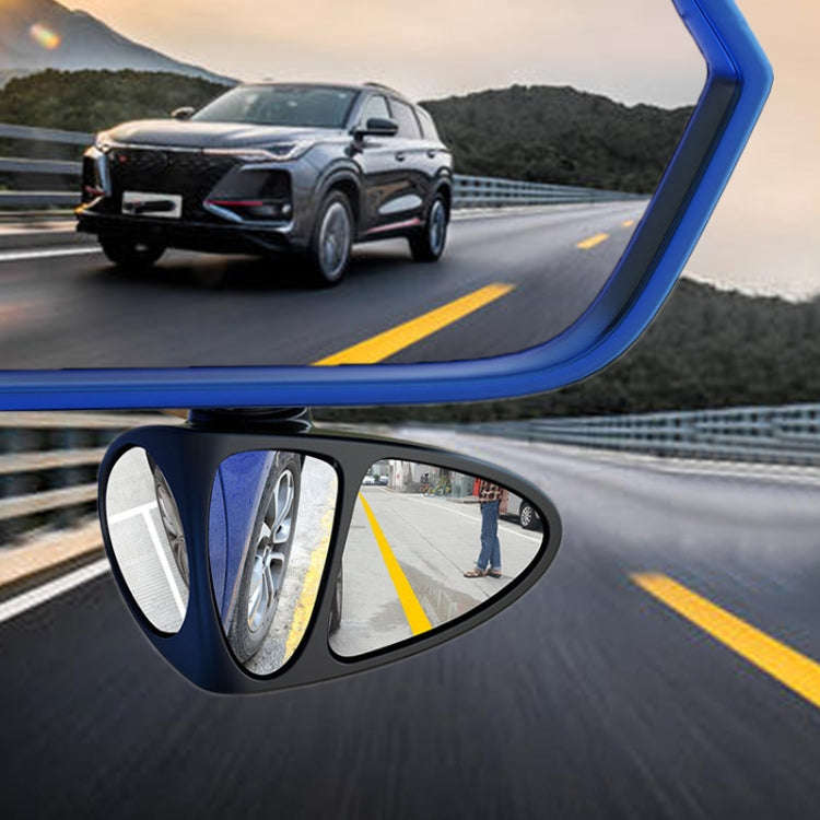 3R-146 3 in 1 Car Rearview Auxiliary Blind Spot Mirror Rear View 146 Front Wheel Mirror for Right...