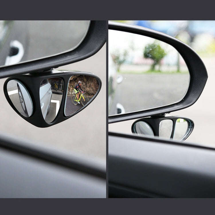 3R-146 3 in 1 Car Rearview Auxiliary Blind Spot Mirror Rear View 146 Front Wheel Mirror for Right...