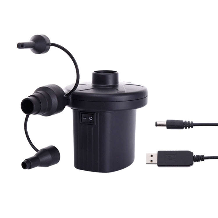 Car Portable Multifunctional Air Pump Tire Inflator Electric / USB Inflatable Pump