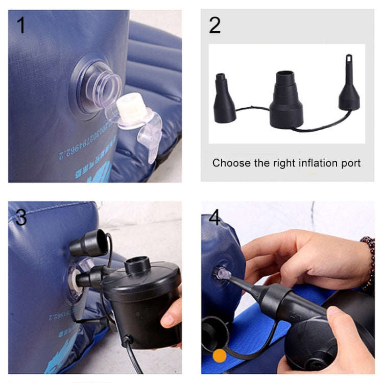 Car Portable Multifunctional Air Pump Tire Inflator Electric / USB Inflatable Pump