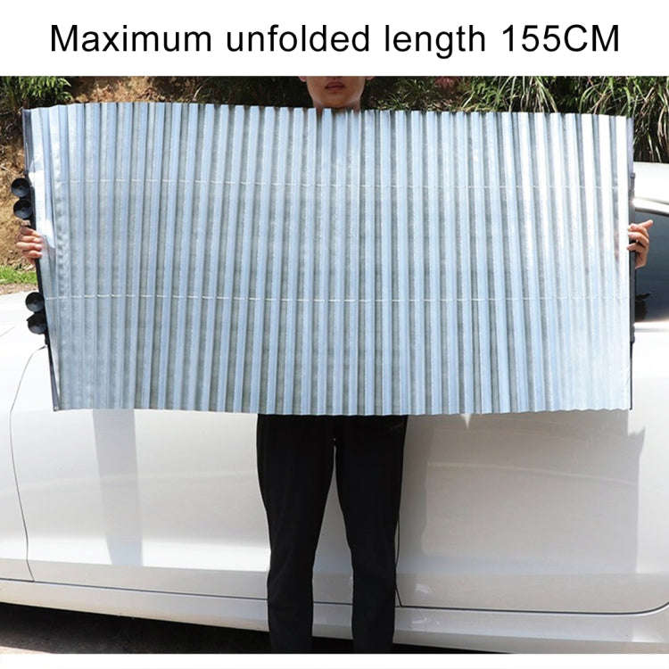 Car Sucker Suction Cups Retractable Windshield Sun Shade Block Sunshade Cover for Solar UV Protec...