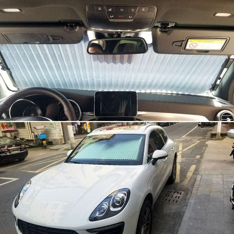 Car Sucker Suction Cups Retractable Windshield Sun Shade Block Sunshade Cover for Solar UV Protec...