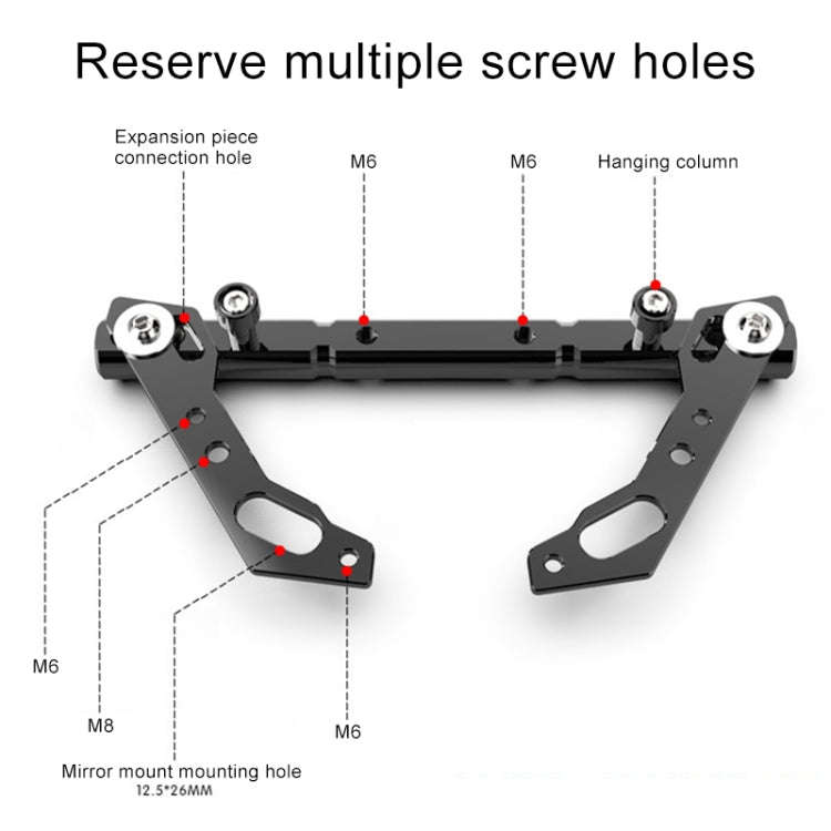 Motorcycle Modified GPS Navigation Mobile Phone Bracket Balance Bar Fixed for Kymco Downtown 300i...