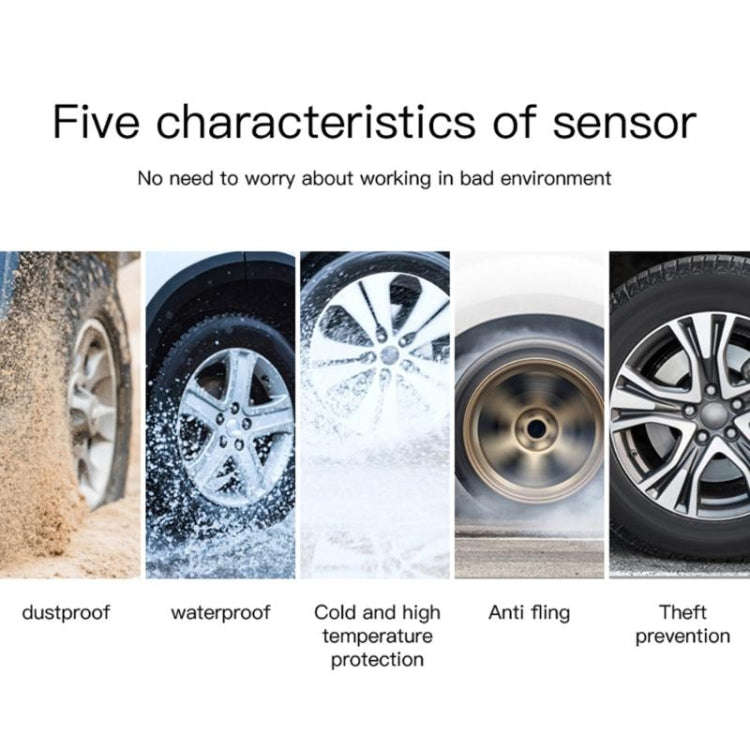 Universal Motorcycle Wireless High Precision Solar Energy TPMS Tire Pressure Alarm System Externa...