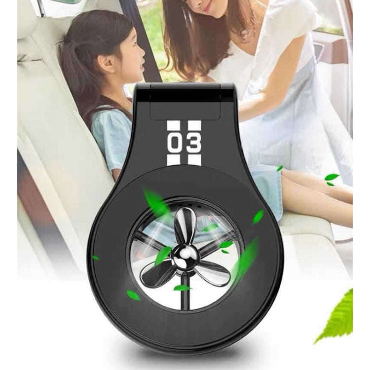 Car Air Outlet Strong Magnetic Suction Sticky Bracket with Aromatherapy (Black)