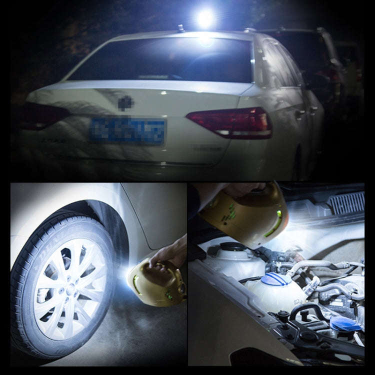 DC 12V 100W Four In One Portable  Car Tire Pump Inflatable Pump(White)