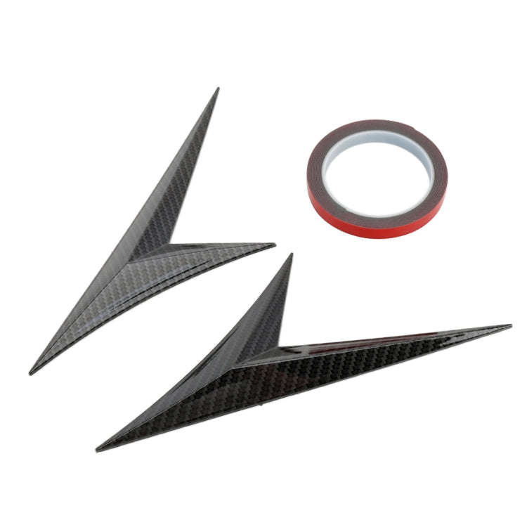 Modified Fender Side Wing Sticker Blade Side Shark Gill Car Body Decorative Sticker for Honda 10t...
