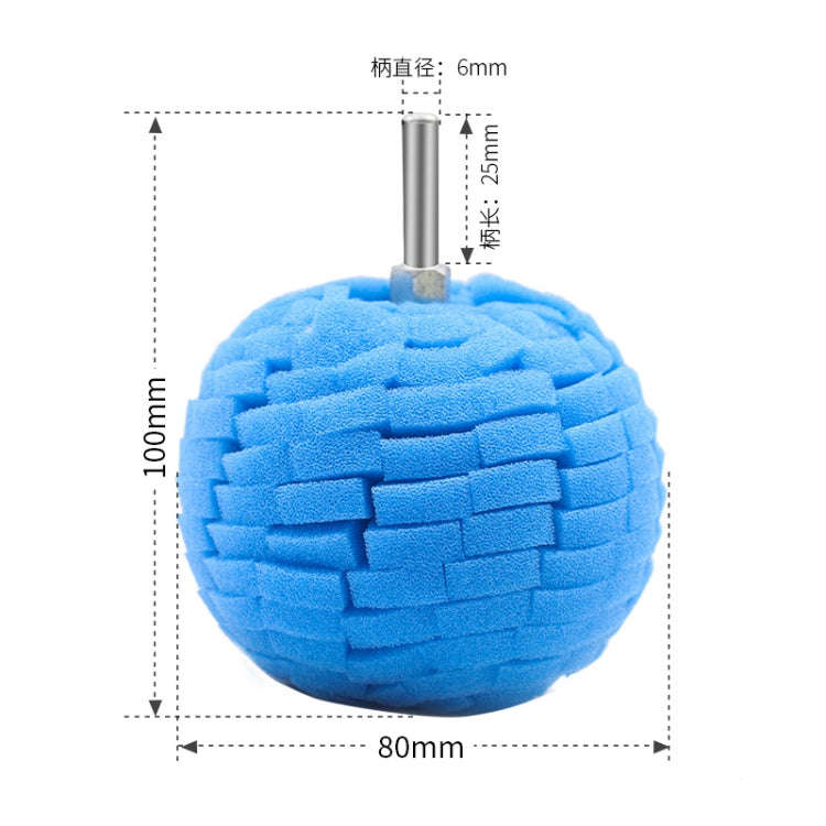 7 in 1 3 inch Car Polishing Disc Set Wheel Rim Polishing Waxing Sponge