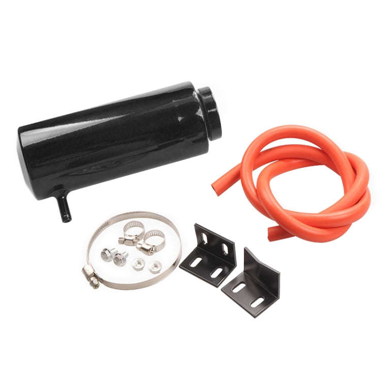 Car Universal Modified Aluminum Alloy Cooling Water Tank Bottle Can, Capacity: 800ML (Black)