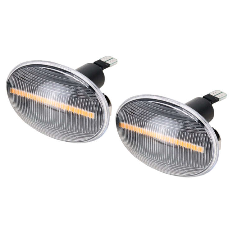 2 PCS DC12V / 3W Car LED Dynamic Blinker Side Lights Flowing Water Turn Signal Light for BMW Mini...