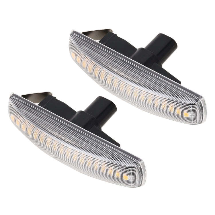 2 PCS DC12V / 3W Car LED Dynamic Blinker Side Lights Flowing Water Turn Signal Light for Land Rov...