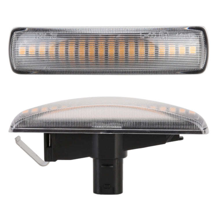 2 PCS DC12V / 3W Car LED Dynamic Blinker Side Lights Flowing Water Turn Signal Light for Land Rov...