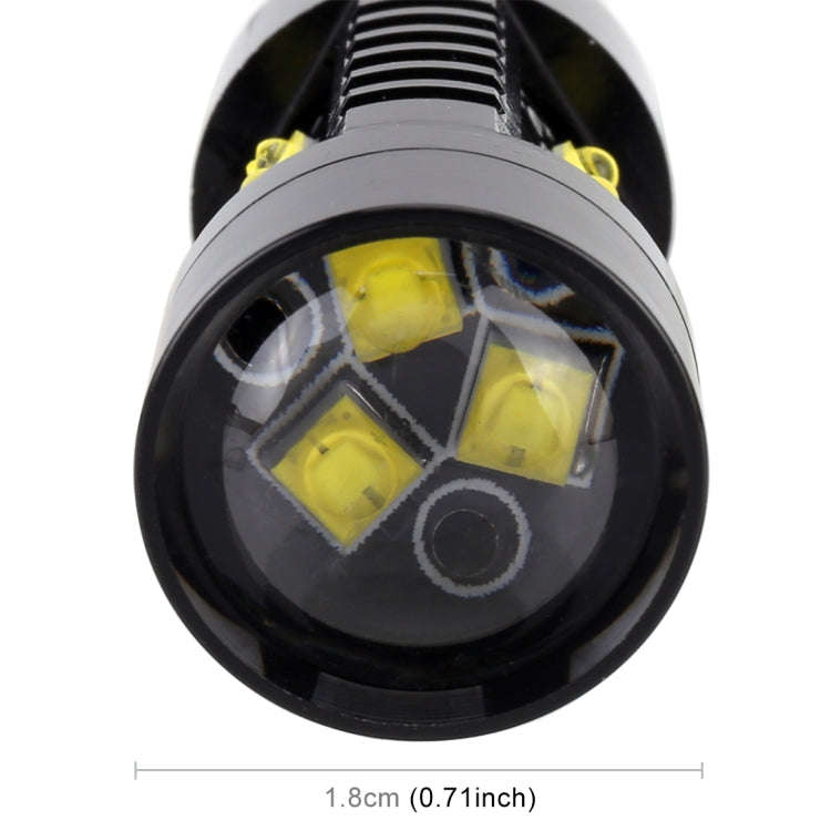 2 PCS H11 / H8 DC12V 4.3W 6000K 500LM Car Fog Lights with 12LEDs SMD-2525
