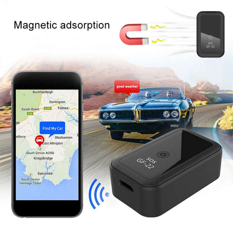 GF22 Car GPS Tracking Anti-theft Device Magnetic Positioning Adsorption Anti Lost Device Voice Co...