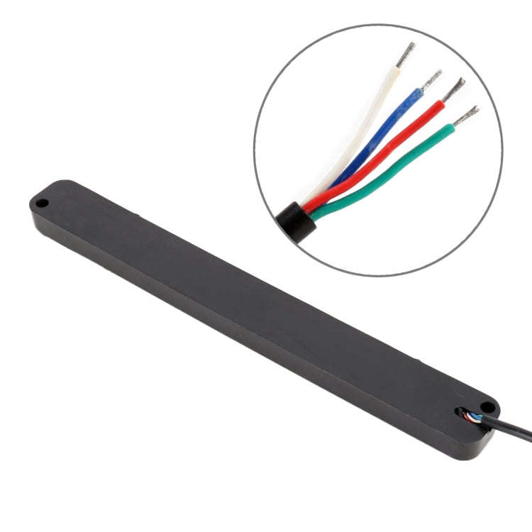 155mm DC12-24V / 2.2W Motorcycle LED Dynamic Blinker Side Lights Flowing Water Brake Lamp Turn Si...