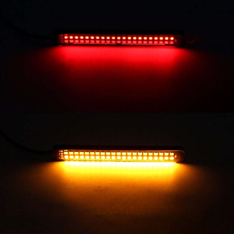 155mm DC12-24V / 2.2W Motorcycle LED Dynamic Blinker Side Lights Flowing Water Brake Lamp Turn Si...