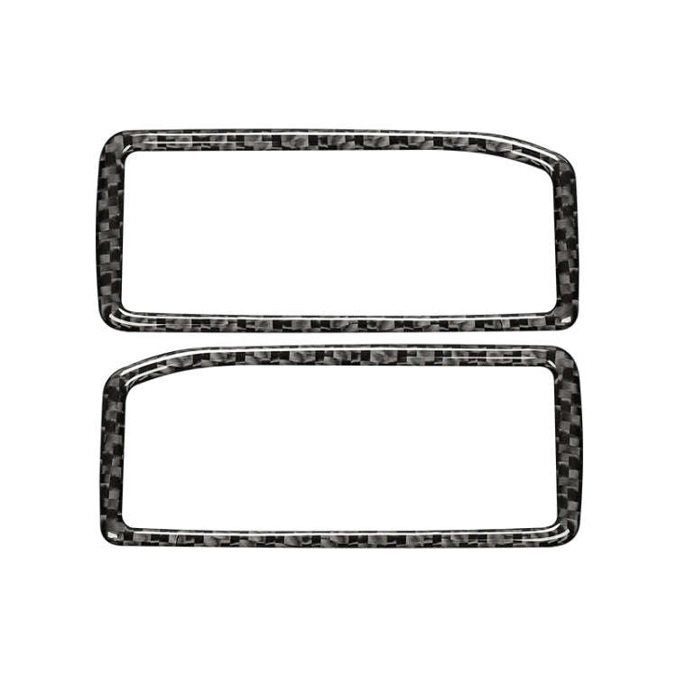 Car Carbon Fiber Instrument Air Outlet Decorative Sticker for Lexus IS250 2013-, Left Drive