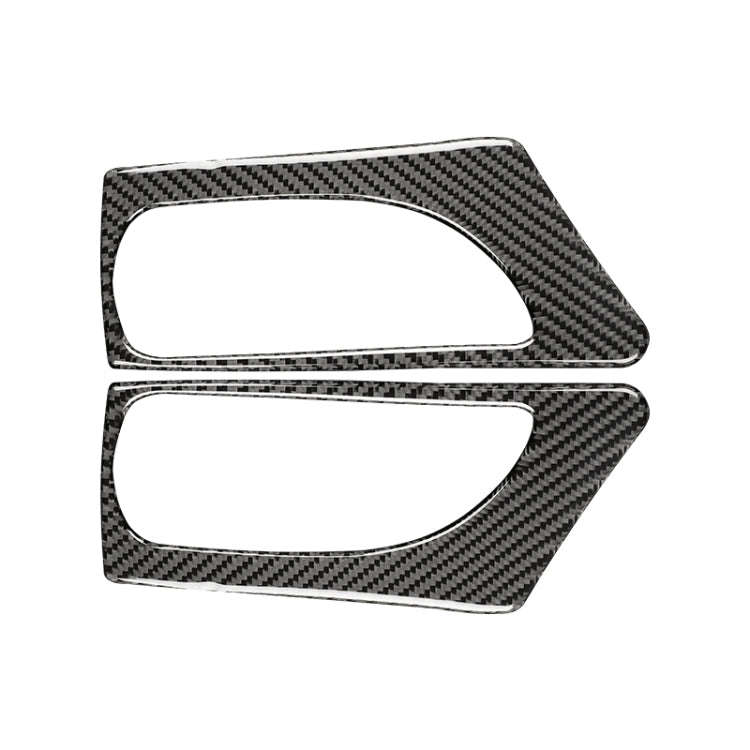 Car Carbon Fiber Front Door Handle Decorative Sticker for Lexus IS250 2013-, Left Drive B Style