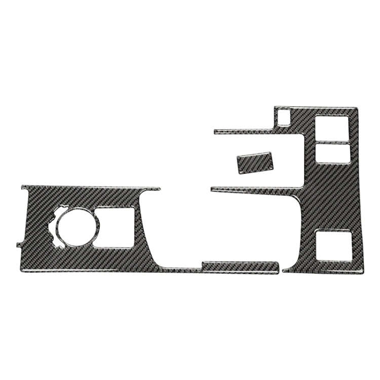 Car Carbon Fiber Gear Position Panel Decorative Sticker for Lexus IS250 2013-, Left Drive A Style