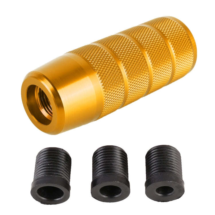 Universal Car Threaded Post Gear Head Gear Shift Knob (Gold)