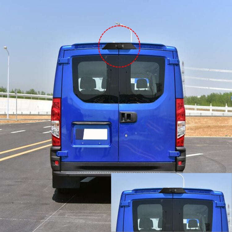 PZ474 Car Waterproof 170 Degree Brake Light View Camera + 7 inch Rearview Monitor for Iveco Daily...