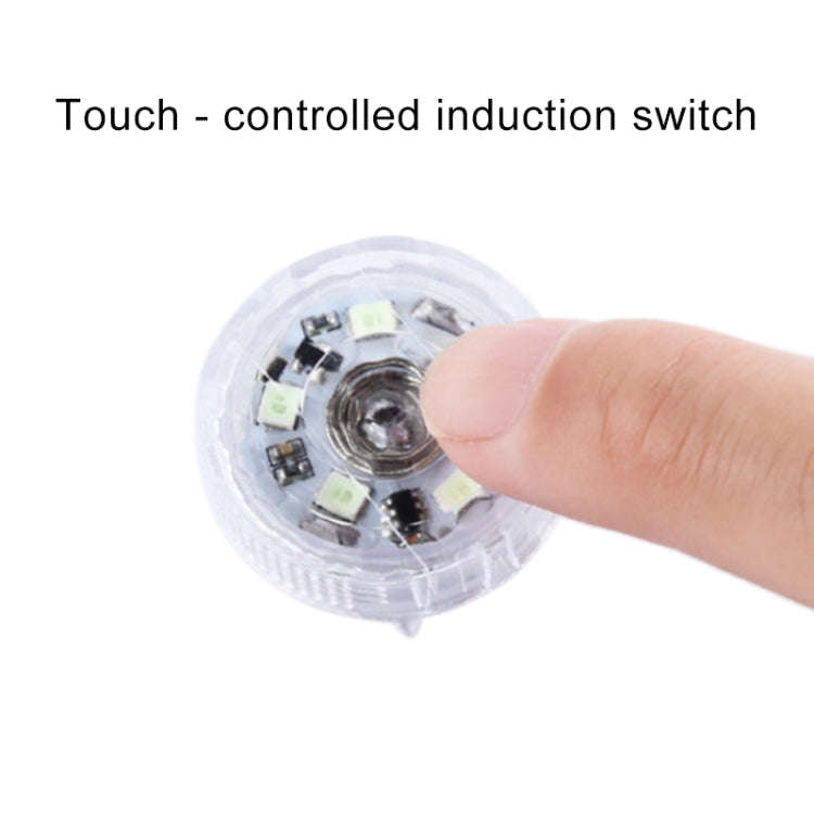 Universal Car Wireless LED Atmosphere Lights Emergency Foot Light (White Light)