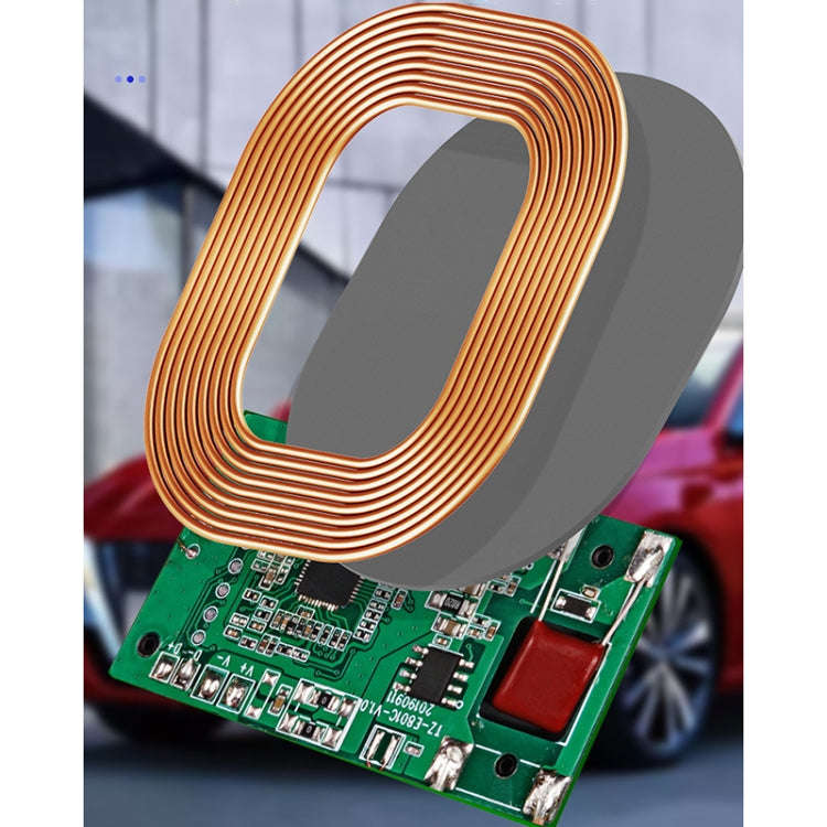 Car Qi Standard Wireless Charger 10W Quick Charging for Nissan Teana 2019-2020, Left Driving