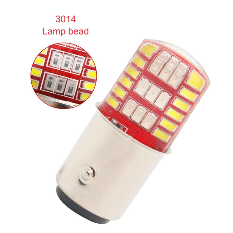 2 PCS 1157 DC12V / 1.1W Motorcycle / Car LED Double Color Flashing Light Turn Signal / Brake Lamp...