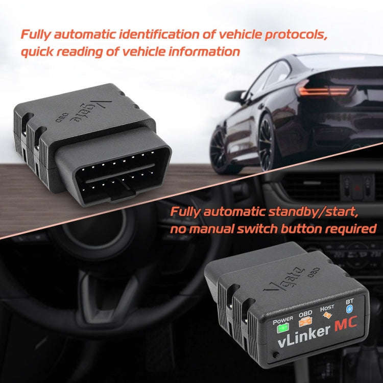Vgate VLINKER MC V2.2 Bluetooth 3.0 Car OBD Fault Diagnosis Detector