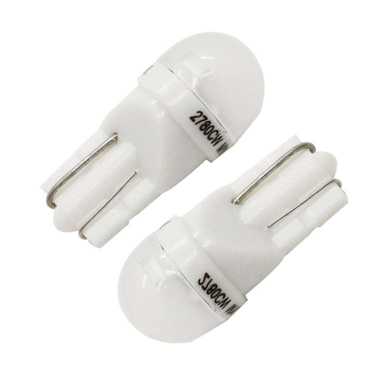 20 PCS T10 DC12V / 0.25W / 6500K / 20LM Car Round Head Plug-in Bubble Reading Light with 1LEDs SM...