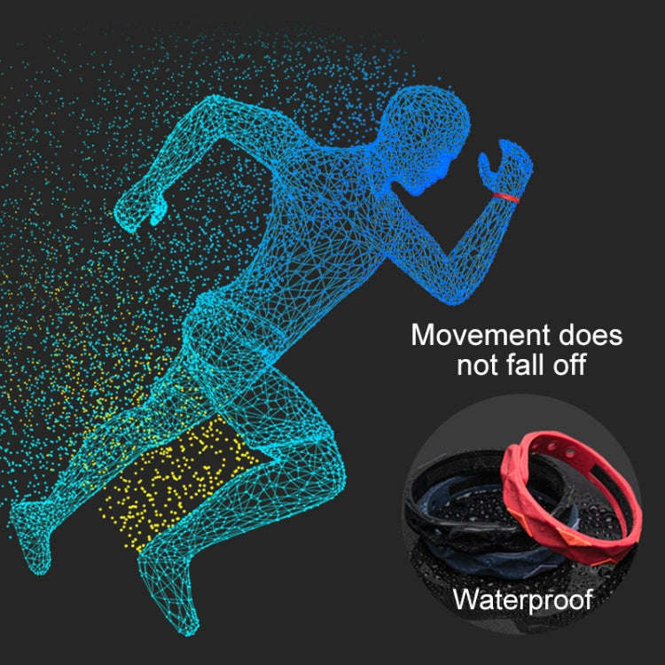ZD-04 Car Door Static Elimination Bracelet Anti-static TPU Bracelet(Red)