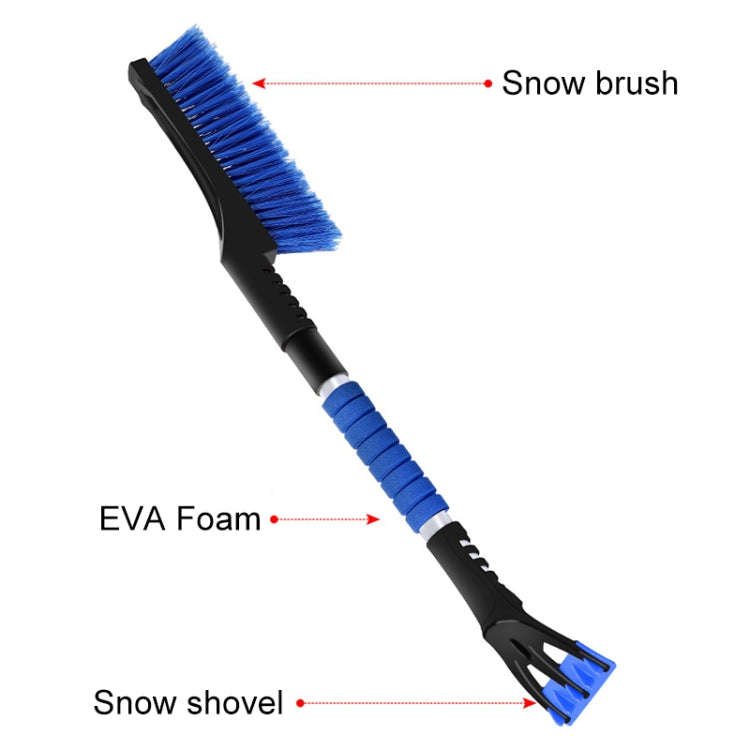 ST-3902 Car Multifunctional Removable Snow Scraper Snow Shovel (Blue)