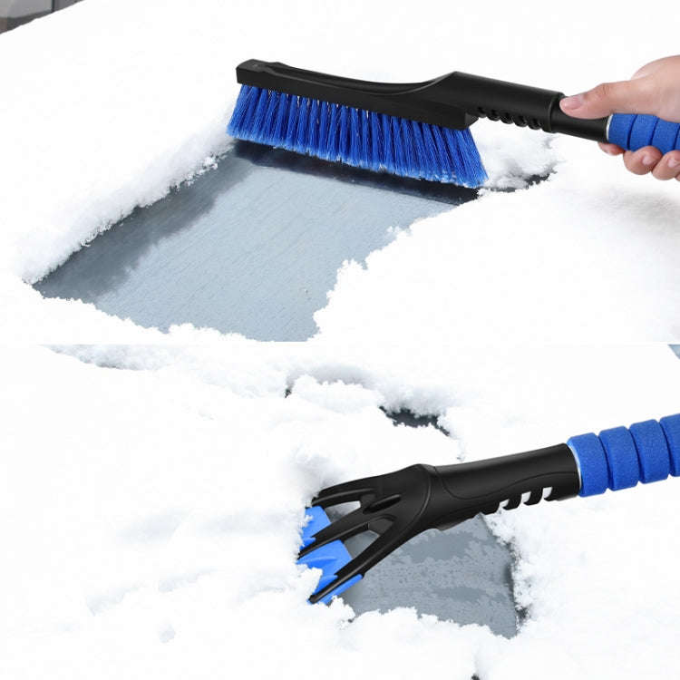 ST-3902 Car Multifunctional Removable Snow Scraper Snow Shovel (Blue)