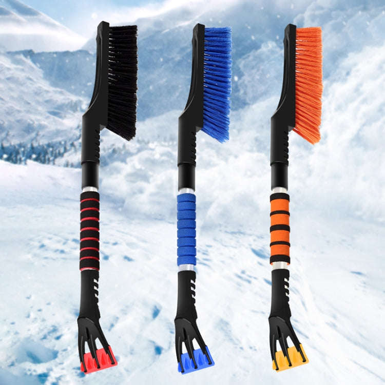 ST-3902 Car Multifunctional Removable Snow Scraper Snow Shovel (Orange)