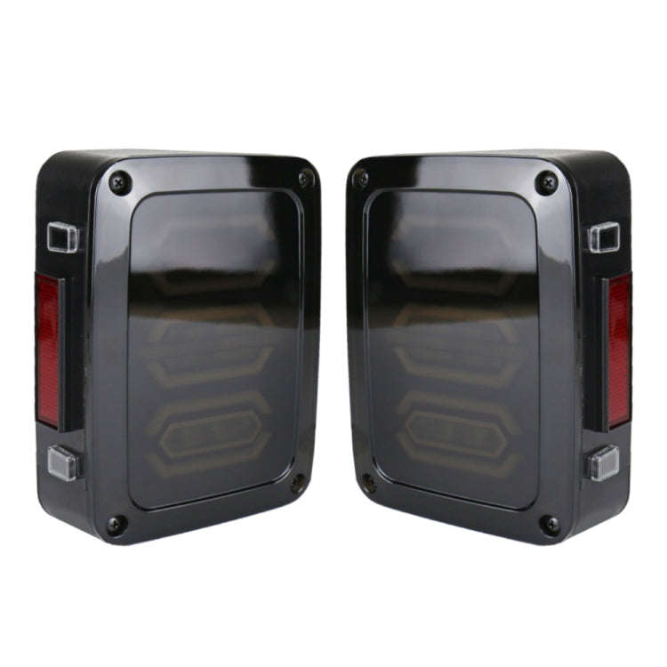 1 Pair 15W DC 12V IP67 4 in 1 Car LED Tail Lights / Driving Lights / Brake Lights/Turn Reverse, E...