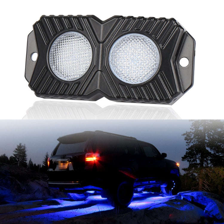 18W DC 12-24V 1.2A LED Double Row Car Bottom Light / Chassis Light / Yacht Deck Atmosphere Light ...