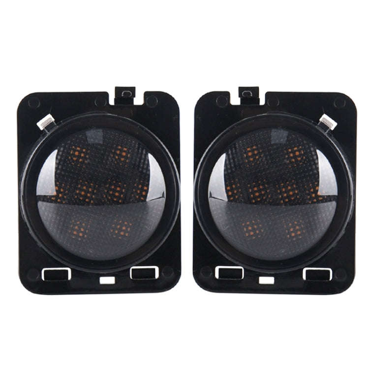 2 PCS 8W DC 12V Car SUV Refit LED Wheel Eyebrow Turn Signal for Jeep Wrangler JK 07-17, Specifica...