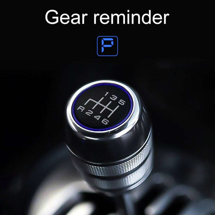 4E Car 5.5 inch OBD HUD Head-up Display Support Speed Alarm / Shift Reminder / Time Display