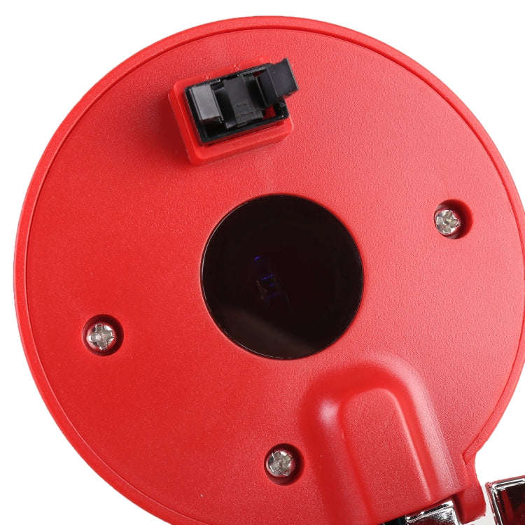 Portable Car Stainless Steel Liner Cigarette Ashtray with Light(Red)