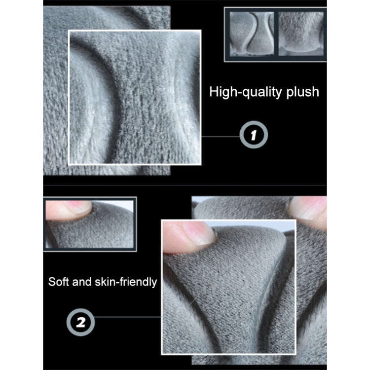 Car Universal Short Plush Warm Anti-skid Steering Wheel Cover, Adaptation Steering Wheel Diameter...