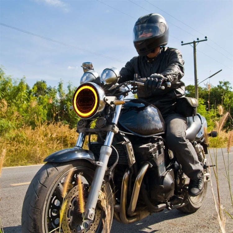 Motorcycle Crystal 5.75 inch LED Headlight Modification Accessories