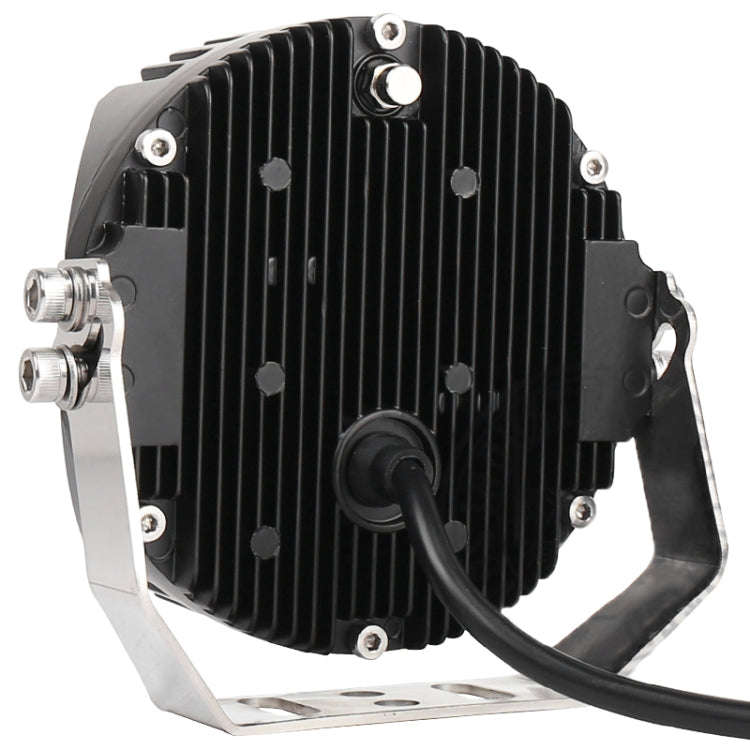 OL-1950Y 5 inch DC12V-30V 5000LM 6500K 50W Car LED Light on Three Sides Headlight for Jeep Wrangl...